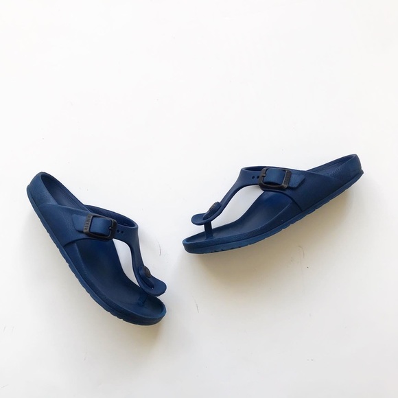 Birkenstock Other - Birkenstock Navy Gizeh sandals VGUC size 30(12)